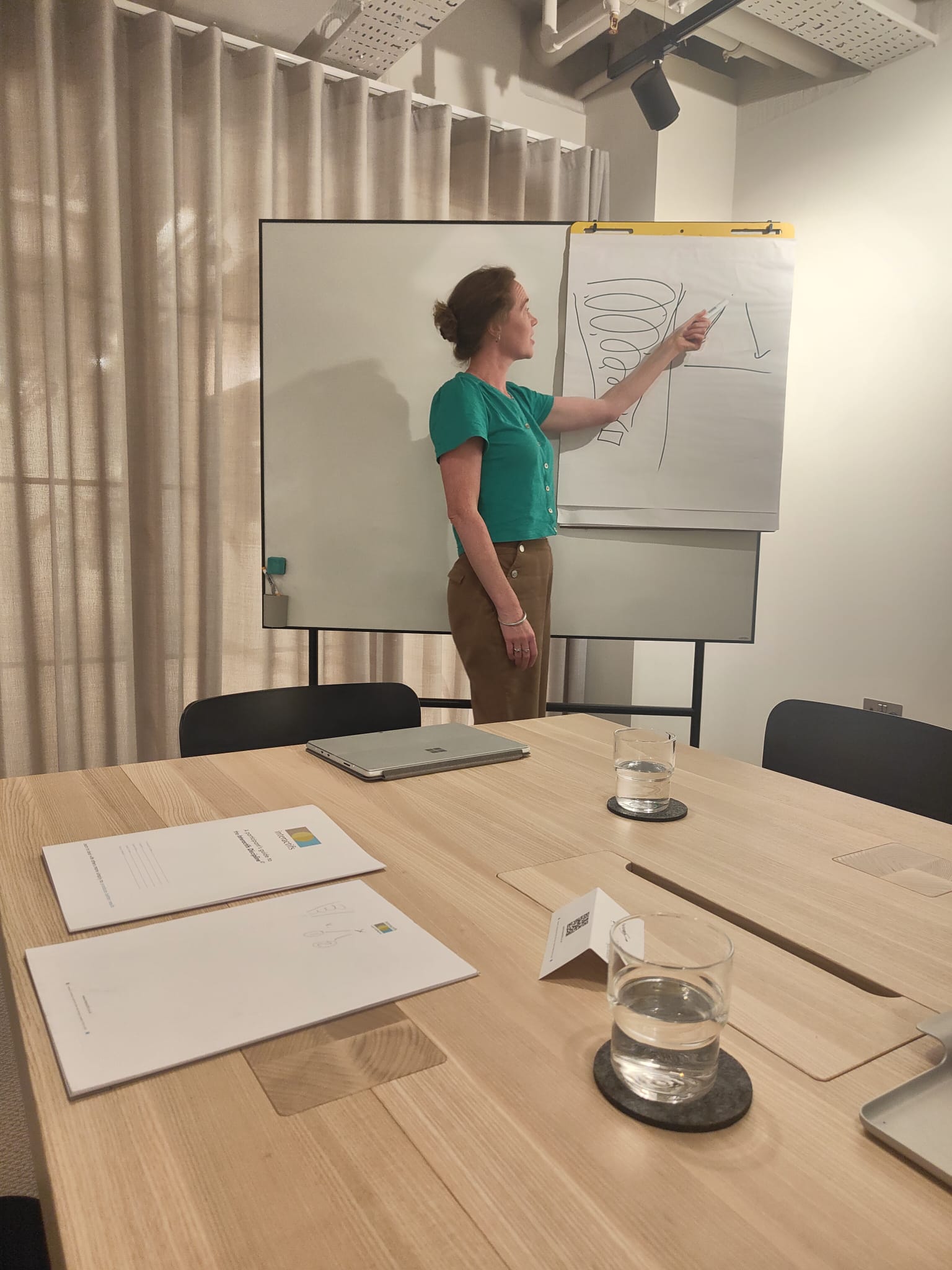 sarah whiteboard Communication training