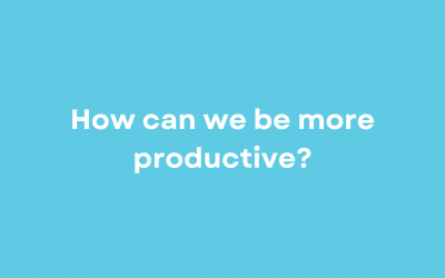 How to be more productive?